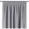 Dekoria Záves na riasiacej páske, geometrické sivé vzory, Sunny, 143-45 Dekoria Záves na riasiacej páske, geometrické sivé vzory, Sunny, 143-45