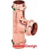 Medený T-kus Viega 35 mm Medený T-kus Viega 35 mm