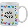 FOTOposta Hrnček s fotkou rámik AUTÍČKA 350 ml