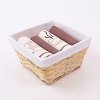 Matějovský Košík utierok Kávové zrná - Cappuccino, 100% BAVLNA, Košík 4x utierka 40x60cm Matějovský Košík utierok Kávové zrná - Cappuccino, 100% BAVLNA, Košík 4x utierka 40x60cm