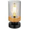 Stolná lampa Globo FINCA čierna 40 W Stolná lampa Globo FINCA čierna 40 W