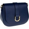 NovaKabelka.sk Debora Blu kožená talianska crossbody kabelka modrá NovaKabelka.sk Debora Blu kožená talianska crossbody kabelka modrá
