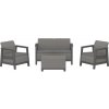 Keter SCANDI LINEA SET Mountain Grey/Grafit Keter SCANDI LINEA SET Mountain Grey/Grafit