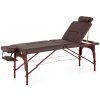 Tandem Trenton W3D Skladací masážny stôl Farba: čokoládová 195*70 cm | 17,5 kg | 3 farby