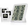 BRESSER Quadro NV Thermo-Hygrometer white - bezdrôtový teplomer a vlhkomer s 3 senzormi BRESSER Quadro NV Thermo-Hygrometer white - bezdrôtový teplomer a vlhkomer s 3 senzormi