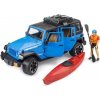 BRUDER 2529 Jeep Wrangler Rubicon Unlimited s kajakom a kajakárom BRUDER 2529 Jeep Wrangler Rubicon Unlimited s kajakom a kajakárom
