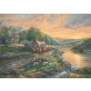 Schmidt - Puzzle Kinkade: Svitanie v Emerald Valley - 1000 dielov Schmidt - Puzzle Kinkade: Svitanie v Emerald Valley - 1000 dielov