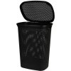 EXCELLENT HOUSEWARE Koš na prádlo s víkem plast 60 l černá KO-027100100 EXCELLENT HOUSEWARE Koš na prádlo s víkem plast 60 l černá KO-027100100