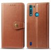 VSETKONAMOBIL 20797 LEATHER BUCKLE Peňaženkový obal Motorola Moto G8 Power Lite hnedý VSETKONAMOBIL 20797 LEATHER BUCKLE Peňaženkový obal Motorola Moto G8 Power Lite hnedý
