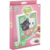 MOXY Diamantové maľovanie na ráme Mačičky 15 x 15 cm