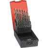 Sada vrtákov do kovu DIN338 brúsené HSS, typ N, 1-10 mm Sada vrtákov do kovu DIN338 brúsené HSS, typ N, 1-10 mm