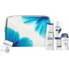 Dove Original advanced sprchovací gél 225 ml + telové mlieko 250 ml + tuhý antiperspirant 50 ml + kozmetická taška darčeková sada Dove Original advanced sprchovací gél 225 ml + telové mlieko 250 ml + tuhý antiperspirant 50 ml + kozmetická taška darčeková sada