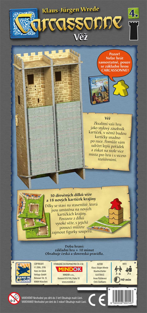 Mindok Carcassonne: Věž