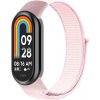 Látkový remienok pre Xiaomi Smart Band 8 - Svetloružový Látkový remienok pre Xiaomi Smart Band 8 - Svetloružový