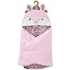 Plyšová zavinovačka pre bábätká Baby Nest Deer Boh'aime Doudou et Compagnie ružová 70 cm od 0 mes DC4031 Plyšová zavinovačka pre bábätká Baby Nest Deer Boh'aime Doudou et Compagnie ružová 70 cm od 0 mes DC4031