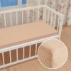 Detské froté napínacie prestieradlo do postieľky FR-033 Béžové 70 x 140 x 10 cm - do postieľky Detské froté napínacie prestieradlo do postieľky FR-033 Béžové 70 x 140 x 10 cm - do postieľky