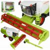VEĽKÝ KOMBAJN NA OBILIE S PRÍVESOM TRAKTOR POHYBLIVÉ PRVKY HEDER HRAČKA VEĽKÝ KOMBAJN NA OBILIE S PRÍVESOM TRAKTOR POHYBLIVÉ PRVKY HEDER HRAČKA