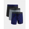 Pánske boxerky Under Armour M UA Perf Tech Nov 6in - 3pk - steel mix (3 páry) Velikost: S Pánske boxerky Under Armour M UA Perf Tech Nov 6in - 3pk - steel mix (3 páry) Velikost: S