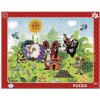 Dino Puzzle doskové Krtko a kapela 29x37cm 40 dielikov vo fólii Dino Puzzle doskové Krtko a kapela 29x37cm 40 dielikov vo fólii
