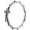 Argento Strieborný prsteň ruženec krížik 72644 Argento Strieborný prsteň ruženec krížik 72644