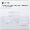 Hendi Sada tanierov z tvrdeného skla 18 ks Hendi Sada tanierov z tvrdeného skla 18 ks