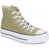 Converse Členkové tenisky CHUCK TAYLOR ALL STAR LIFT Zelená Converse Členkové tenisky CHUCK TAYLOR ALL STAR LIFT Zelená