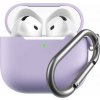 Class and Culture LLC KeyBudz Elevate Keychain - Silikonové ochranné pouzdro pro AirPods 4. generace (levandulová) Class and Culture LLC KeyBudz Elevate Keychain - Silikonové ochranné pouzdro pro AirPods 4. generace (levandulová)