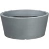 Kvetináč plast sivý Scheurich 39 cm x 40 cm x 18 cm Kvetináč plast sivý Scheurich 39 cm x 40 cm x 18 cm