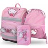 BAAGL sada 3 Zippy Plus Hello Kitty Sweet Leopard: aktovka, peračník, vrecko BAAGL sada 3 Zippy Plus Hello Kitty Sweet Leopard: aktovka, peračník, vrecko