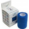 Kine-MAX Cohesive Elastic Bandage elastické samofixačné ovínadlo 7,5 cm x 4,5 m modré 1 ks