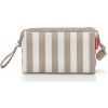 Kozmetická taštička Reisenthel Travelcosmetic Summerstripes coffee Kozmetická taštička Reisenthel Travelcosmetic Summerstripes coffee