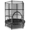 KLARFIT Rocketkid, trampolína, Ø140cm, bezpečnostná sieť, bungee pruženie, od 3 rokov (FIT11-Rocketkid BK) KLARFIT Rocketkid, trampolína, Ø140cm, bezpečnostná sieť, bungee pruženie, od 3 rokov (FIT11-Rocketkid BK)