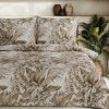 Takoy Obliečky 160x200 cm bavlnené béžovej, tmavobéžovej farby so vzorom exotických listov SPRING 46-HF-464094 | 160 x 200 cm Takoy Obliečky 160x200 cm bavlnené béžovej, tmavobéžovej farby so vzorom exotických listov SPRING 46-HF-464094 | 160 x 200 cm