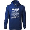 1980 v kocke - Mikina pánska Cape s kapucňou - L ( Kráľovská modrá ) 1980 v kocke - Mikina pánska Cape s kapucňou - L ( Kráľovská modrá )