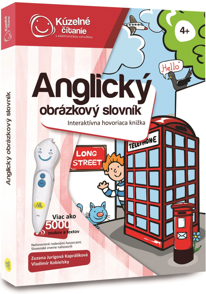 Albi Kúzelné čítanie Anglický obrázkový slovník