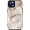 Picasee silikónový čierny obal pre Apple iPhone 14 - Cream marble Picasee silikónový čierny obal pre Apple iPhone 14 - Cream marble