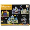 Teddies Magnetická stavebnica domček 75ks Teddies Magnetická stavebnica domček 75ks
