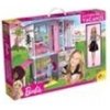 Barbie letná vila z tvrdého papiera s bábikou Barbie letná vila z tvrdého papiera s bábikou