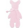 Baby Nellys Mazlík, prítulníček Macko Krištofík s vakom - růžová Baby Nellys Mazlík, prítulníček Macko Krištofík s vakom - růžová