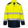 PORTWEST Bunda Bizflame Rain+ FR605 Hi-Vis Light Arc, reflexní POR-FR605YNRL L Žlutá/navy PORTWEST Bunda Bizflame Rain+ FR605 Hi-Vis Light Arc, reflexní POR-FR605YNRL L Žlutá/navy