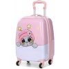 Detský kufor Snowball Mačiatko 4W SX 28 L ružová Detský kufor Snowball Mačiatko 4W SX 28 L ružová