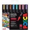 POSCA akrylový popisovač PC-5M Sada metalických farieb 8 ks (06582) POSCA akrylový popisovač PC-5M Sada metalických farieb 8 ks (06582)