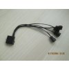 ADATA XPG kabel 1x 4pin na 2x3pin 5V nebo 2x 12V 64010132 ADATA XPG kabel 1x 4pin na 2x3pin 5V nebo 2x 12V 64010132