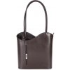 TALIANSKA KOŽENÁ KABELKA/BATOH 113 tmavohnedá TALIANSKA KOŽENÁ KABELKA/BATOH 113 tmavohnedá