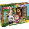 Puzzle pro děti Lisciani Plus 24 dílků Máša a medvěd Puzzle pro děti Lisciani Plus 24 dílků Máša a medvěd