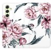 iSaprio flip Pink Flowers Samsung Galaxy A54 5G