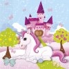 Procos Servítky Jednorožec 33 x 33 cm 20 ks Procos Servítky Jednorožec 33 x 33 cm 20 ks