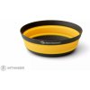 Sea to Summit Frontier UL Collapsible Bowl Medium miska, sulphur yellow Sea to Summit Frontier UL Collapsible Bowl Medium miska, sulphur yellow