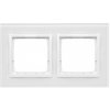 KONTAKT-SIMON S.A. Rámček 2 násobný sklenený biely 96x163x10mm KONTAKT-SIMON S.A. Rámček 2 násobný sklenený biely 96x163x10mm