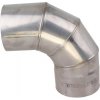 Koleno Ø150 / 90°/ 1 mm, pevné, žiaruvzdorná nerez Koleno Ø150 / 90°/ 1 mm, pevné, žiaruvzdorná nerez